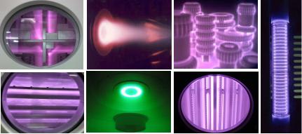 不同結構電極等離子放電