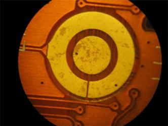 Plasma處理前焊盤