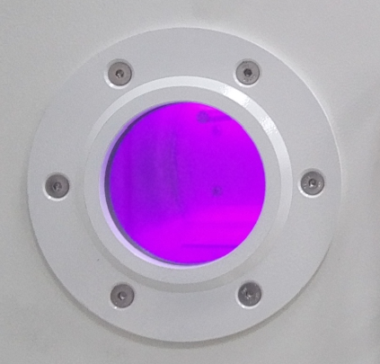 石英玻璃反應腔體放電狀態