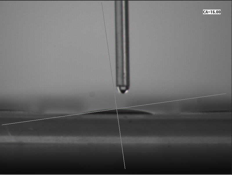 氧等離子體處理後PEEK接觸角16°-黄瓜视频污在线观看機
